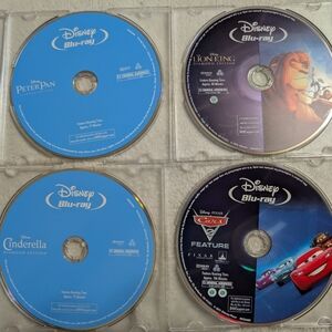 Disney Blu-ray Set - 4 Animated Films